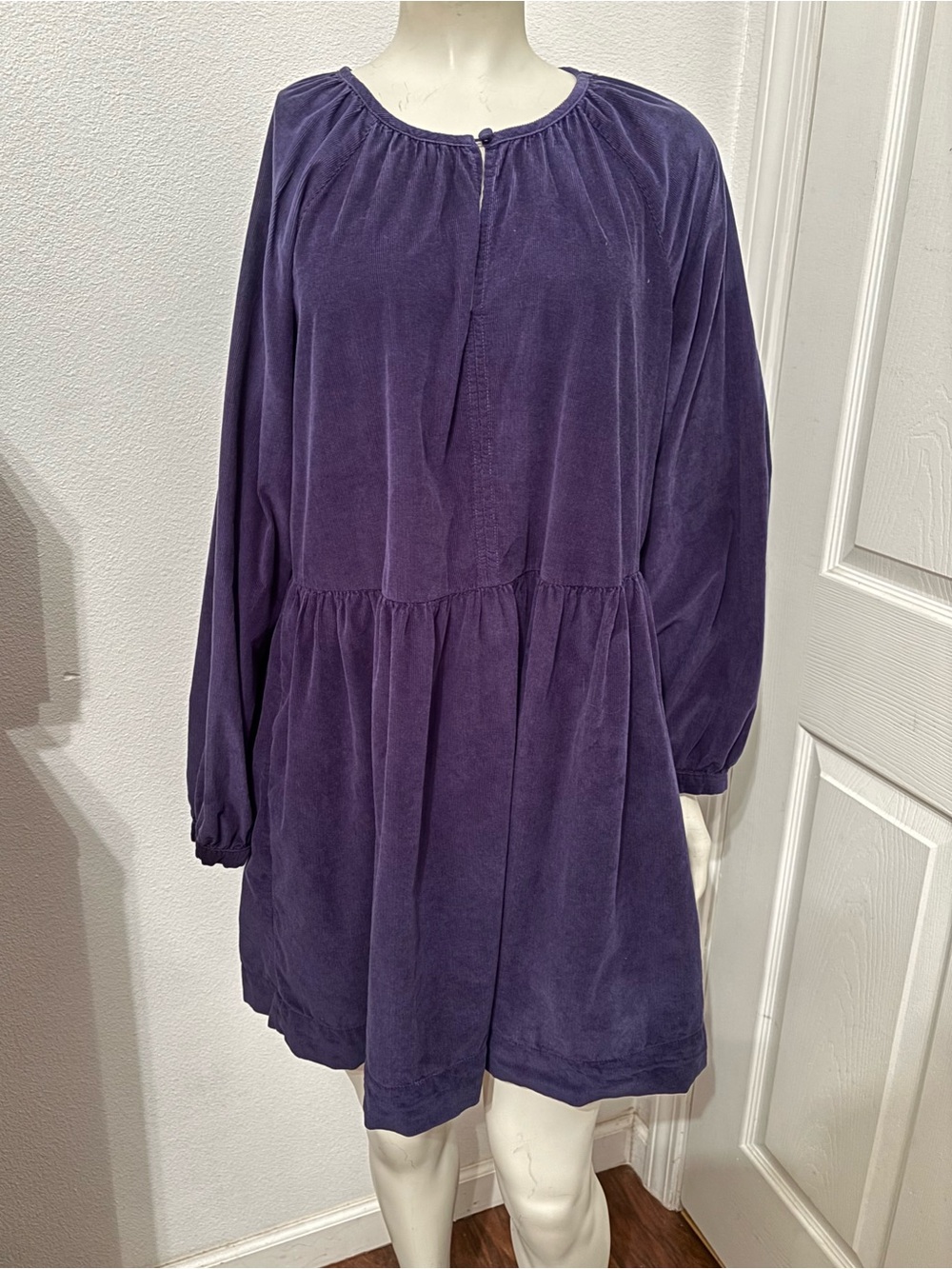 Universal Thread corduroy babydoll style dress M